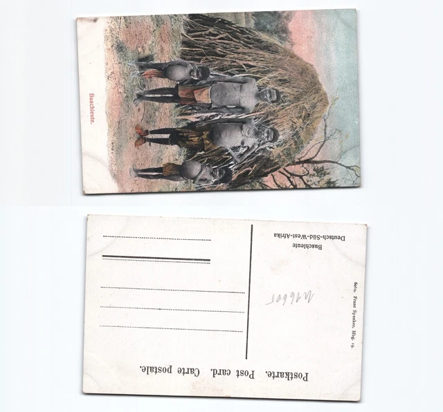 (n16605)   Ansichtskarte Buschmann Deutschsüdwestafrika, ungebraucht, Verla