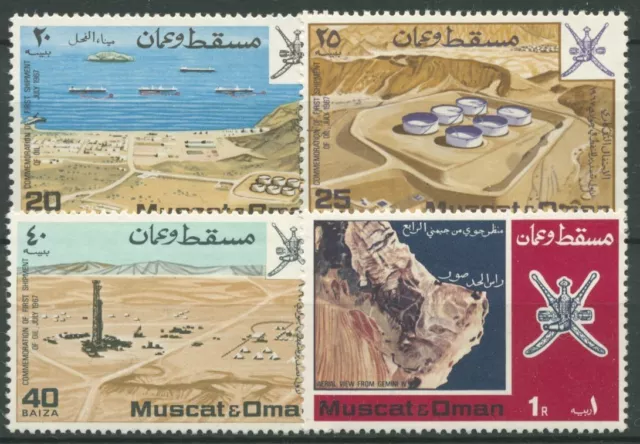 Oman 1969 Erdölförderung 2 Jahre Erdölverschiffung 107/10 postfrisch