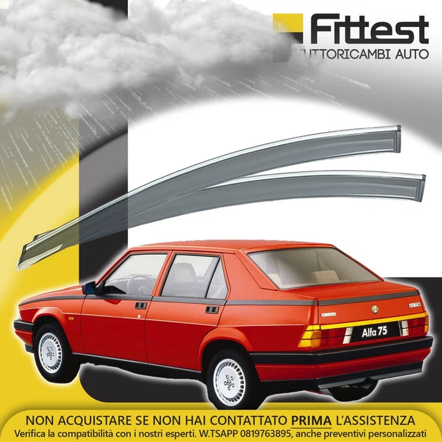 Deflettori Aria E Pioggia G3 Per Alfa Romeo 147 5 Porte Dal 2001 - Antiturbo E Facili Da Montare - Foto 3