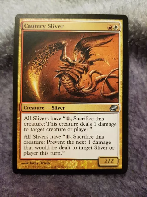 1x MTG Magic The Gathering TCG Cautery Sliver Uncommon - Planar Chaos