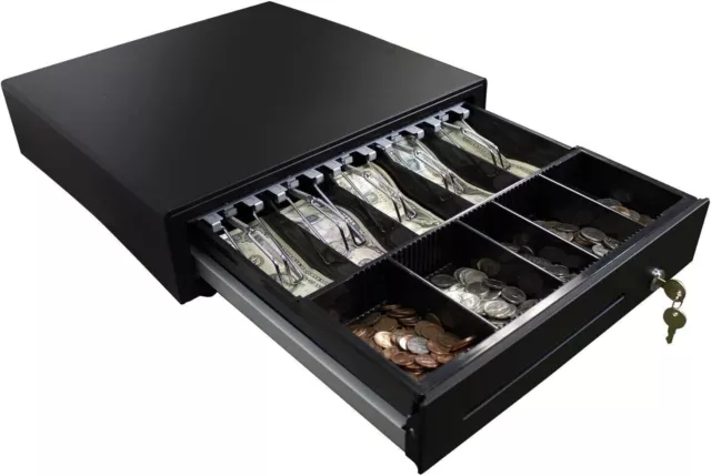 Adesso 16 Inch Pos Cash Drawer With Removable Cash Tray MRP-16CD