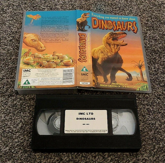 EVERYTHING YOU WANTED To Know About Dinosaurs Pal Vhs Video Kids