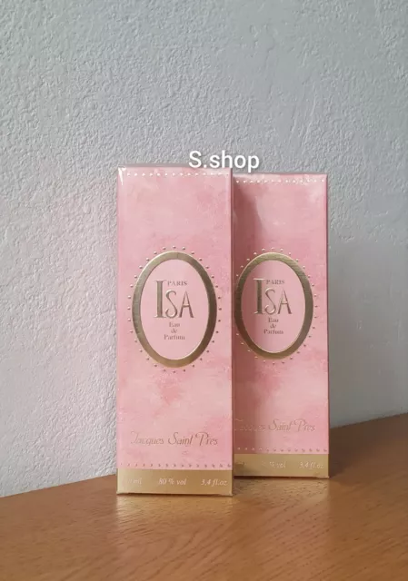LOT DE 2 PARFUMS POUR FEMME ISA PARIS URLIC DE VARENS 100ml Vaporisateur Neuf