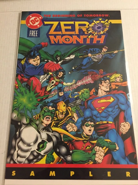 1994 DC Comics The Beginning of Tomorrow Zero Month Sampler