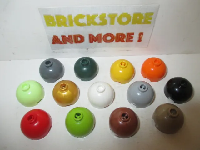 Lego - Brick Brique ronde round 2x2 Dome Top 553 - Choose Color & Quantity