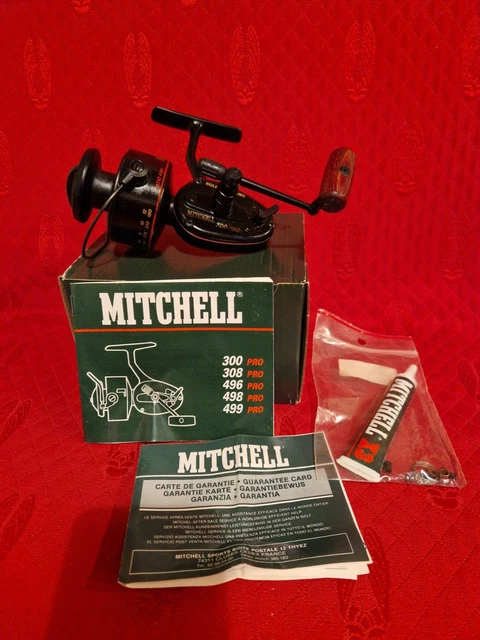 Moulinet De Pêche Vintage Mitchell 908 - Occasion Bon état