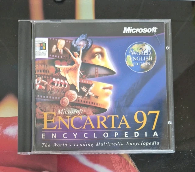 MICROSOFT ENCARTA 2004 Encyclopédie CD-ROM Logiciel éducatif vintage EUR 6,99 - FR