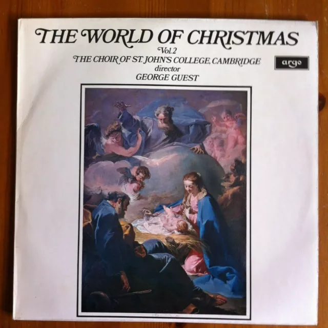 The Choir Of St. John's College, The World Of Christmas Vol. 2 - Vinyl LP Record