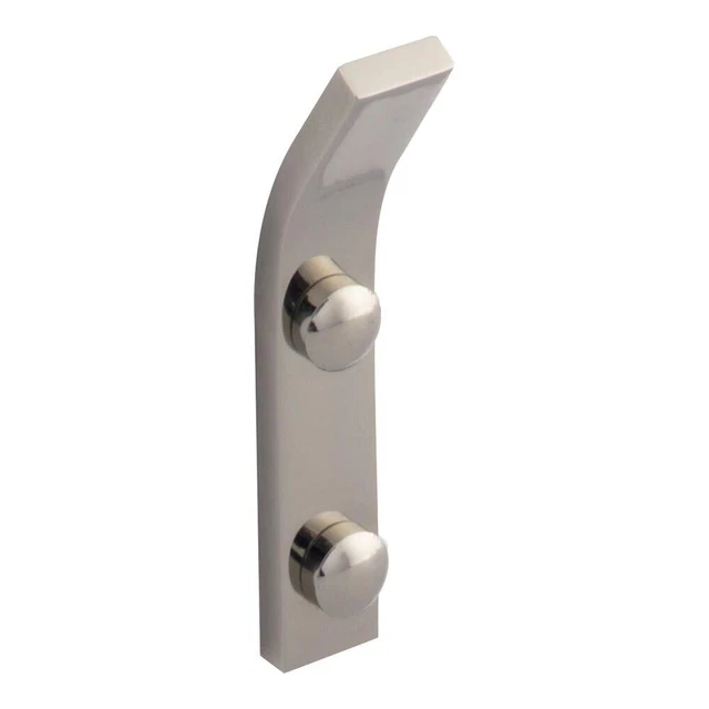 Atlas Homewares SOSH 1 Inch Projection Single Prong Robe and Coat - Nickel