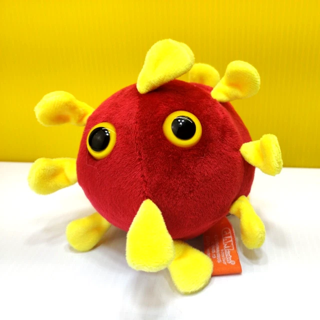 GIANT MICROBES PANDEMIC Virus 6" Plush Stuffed Animal (SARSCoV2