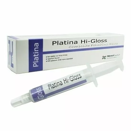 Dental Composite Final Polishing Paste - Platina Hi-Gloss Fine 4 gram Prevest