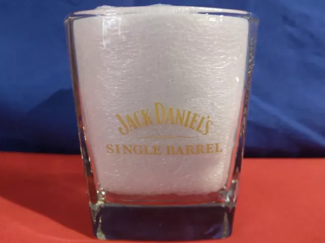 Jack Daniels Single Sipping Barrel Whiskey 2009 Ducks Unlimited Square Glass