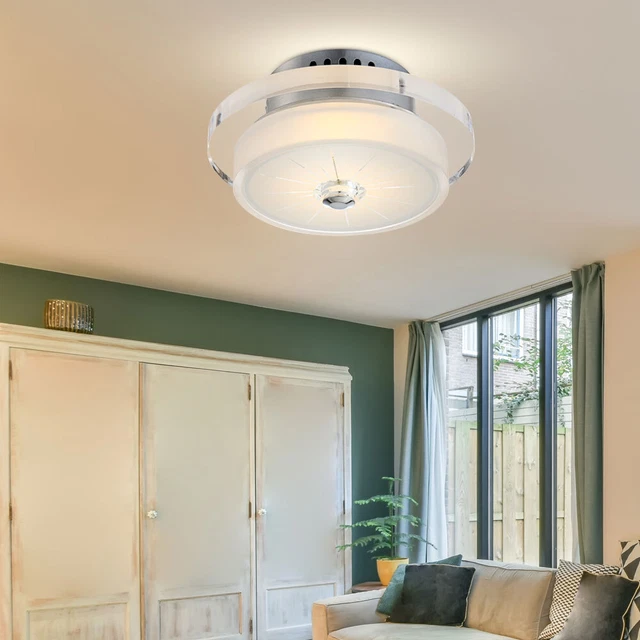 HELL CURLING Lampe De Table LED Nickel Mat/chrome Mat - 50310/1-92 | REUTER