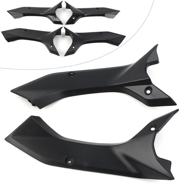 2 Pcs Side Air Duct Cover Fairing Insert Part For Yamaha YZF R6 2017-2020 18 19