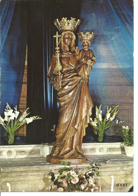 BOULOGNE SUR MER - la vierge de la cathédrale Notre Dame de Boulogne