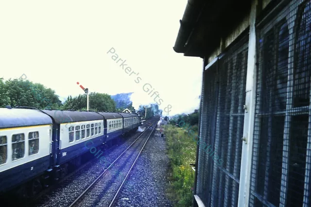 Railway Train Slide 35mm Steam Locomotive No 4472 Settle (s50 8b)