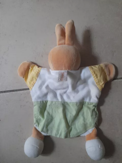 Doudou Lapin Marionnette- Takinou 2