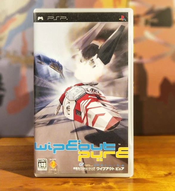 Wipeout Pure PSP JPN Region Free Sony PlayStation Portable