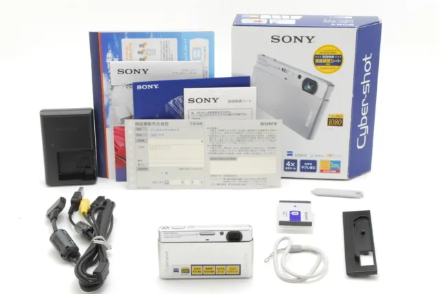 [Sin usar en CAJA] Cámara digital compacta Sony Cyber Shot DSC-T77 plateada...