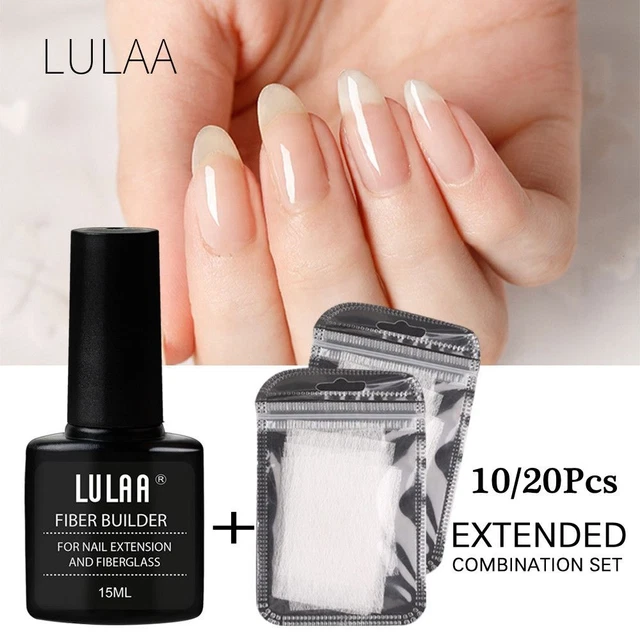 Manicure Tool Non-woven Silk Builder Gel Nail Extension Fiberglass Fiber Glass
