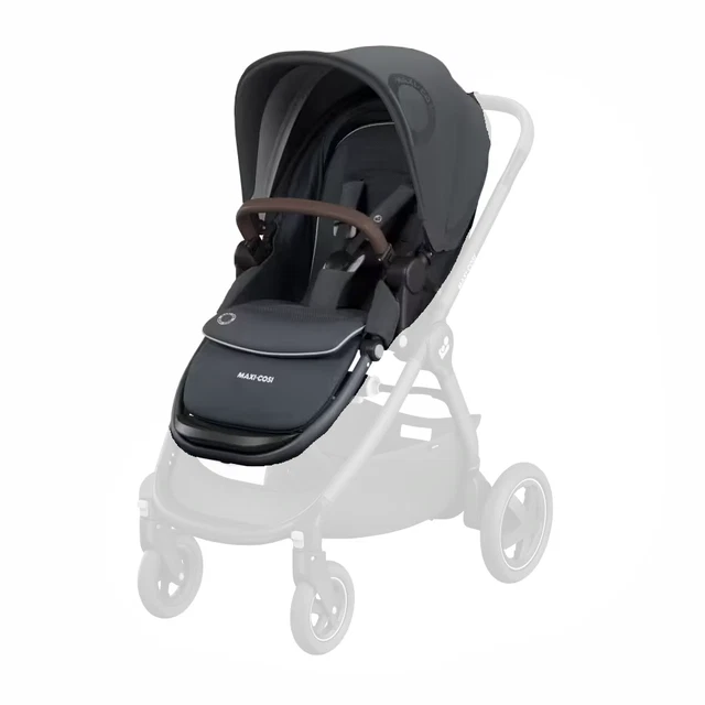 Smoby Chaise Haute Maxi Douillet Quinny 3in1 pour Poupée Porte-Bébé Bascule