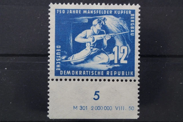 DDR, MiNr. 273, Unterrand mit DV, postfrisch / MNH - 653837