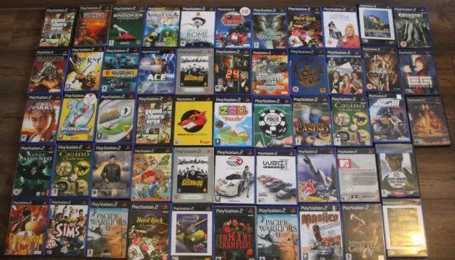 Playstation 2 (PS2) giochi multi-elenco. Molti giochi incredibili vedi elenco tutti PAL UK!