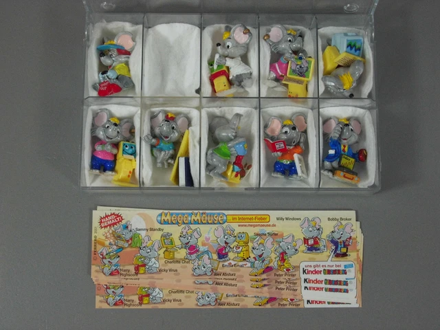 Hpf : Megamaeuse - Tutti 9 Relevanten Figure Di Diorama, Piedi Incolore