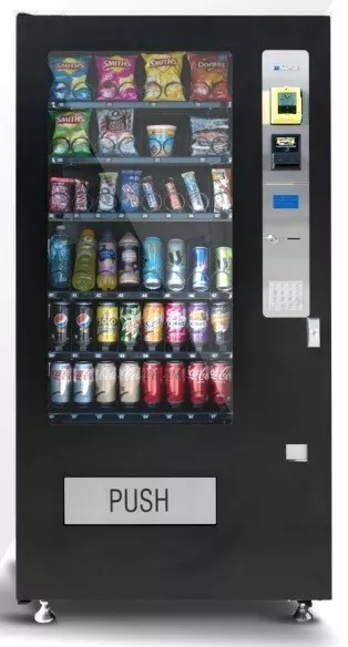 New Large (M4000) Combo with Card Reader Snack and Drink Vending Machine