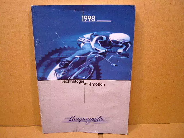 1998 Campagnolo "Campy" Catalog (6" x 8" and 57 Pages)...French Translation