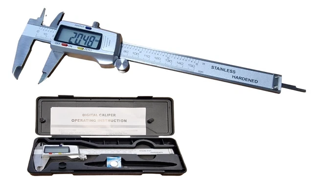 Micrometro Digitale 0,001 Mm - Calibro Elettronico Esterno Per Misurazioni Di Precisione (25-50mm) - Foto 6