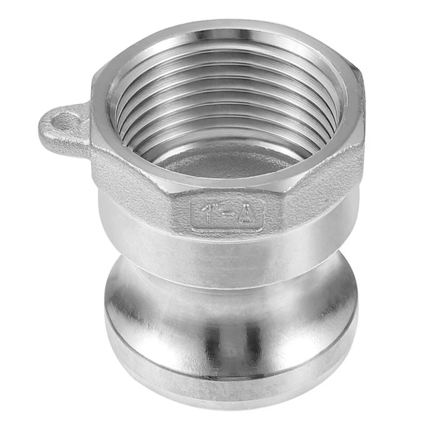 Connettore rapido acciaio inox raccordo tubo acqua tipo camlock