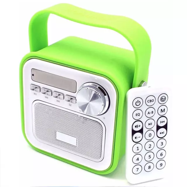 Tragbares DAB Radio & Bluetooth Lautsprecher C10 - Weiß / Blau