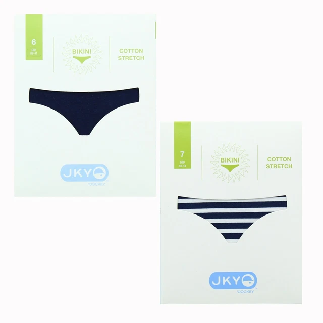 JKY JOCKEY BIKINI Underwear Womens Panties Panty Cotton Blend Stretch