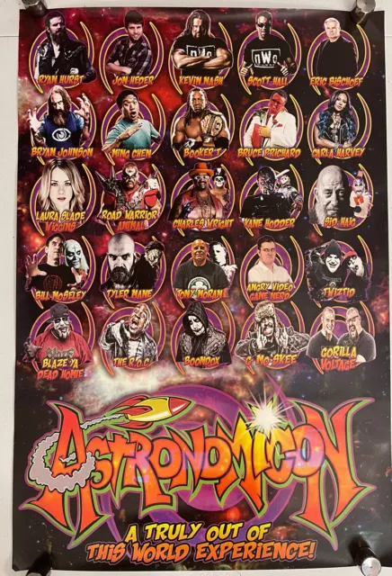 Twiztid - Astronomicon Poster 24x36 N.W.O. Kevin Nash Scott Hall WWE WWF WCW MNE