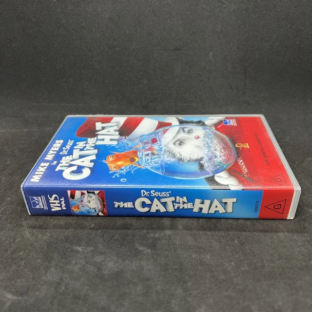THE CAT IN the Hat Dr Seuss VHS G PAL