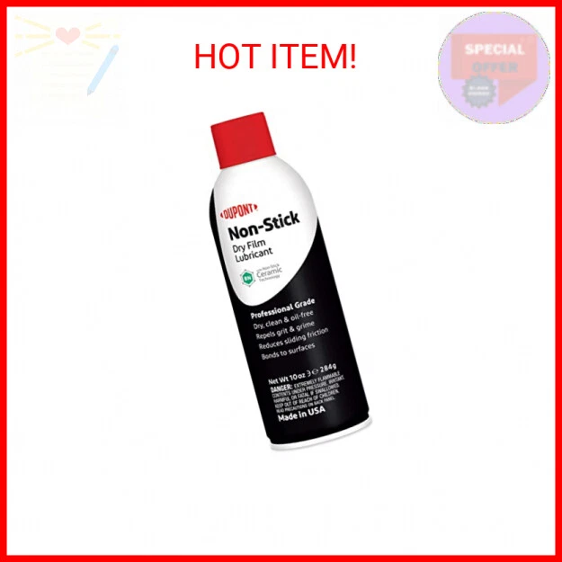 DuPont Non-Stick Dry-Film Lubricant Aerosol, 10 oz