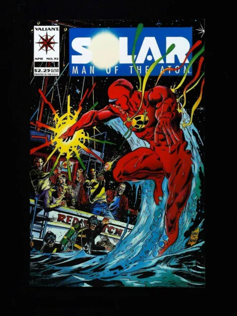 Solar Man Of The Atom #32  Valiant Comics 1994 Vf+