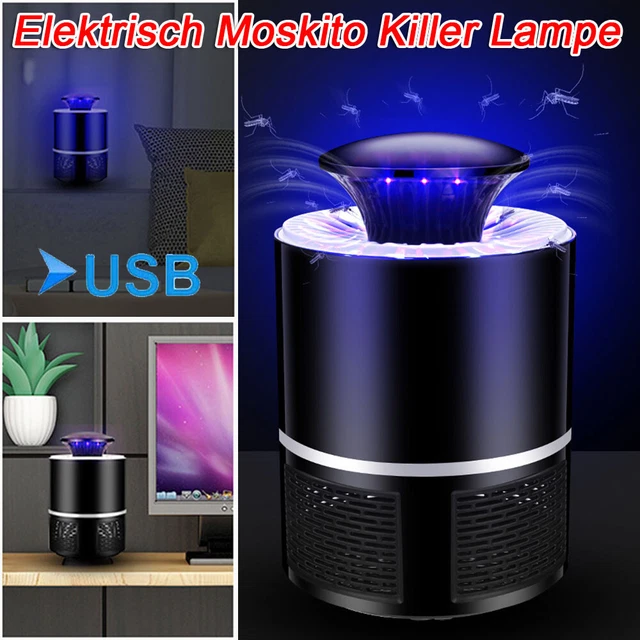 Moskito Killer Insektenvernichter USB Elektrisch LED Insekten Lampe Mückenfalle