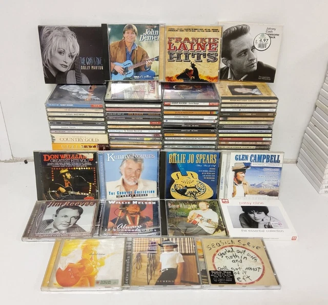 97 X COUNTRY CD JobLot Kenny Rogers Willie Nelson Dolly Parton John