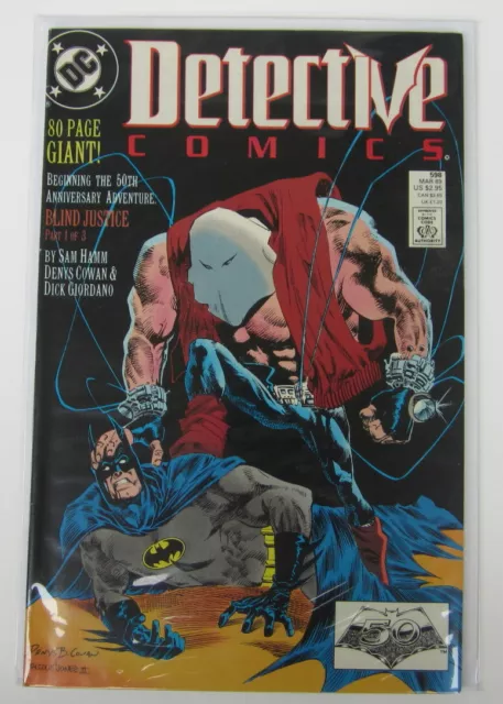 Detective Comics #598, 599, 600 Batman: Blind Justice Parts 1-2-3 Full Set 1989