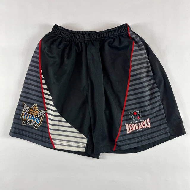 MUDGEERABA REDBACKS TRAINING Canterbury Gym QRL Rugby League Shorts Men