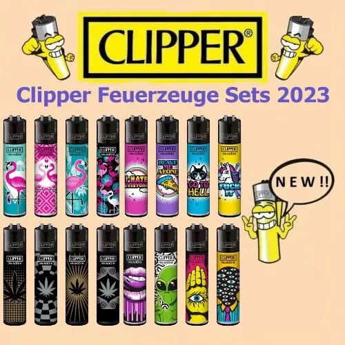 Original  Clipper Feuerzeuge Set "Lighter", Collectionen 2023 zum Top - Preis