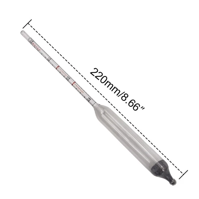 MAPLE SYRUP HYDROMETER Test Maple Syrup Density Baumes and BrixScale