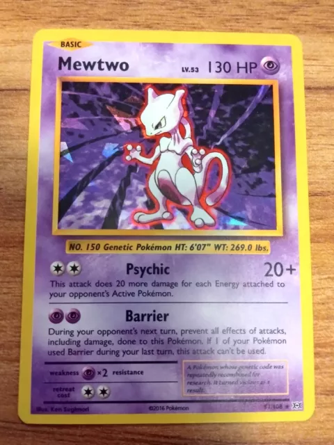 Pokemon - Mewtwo (51/108) - XY Evolutions