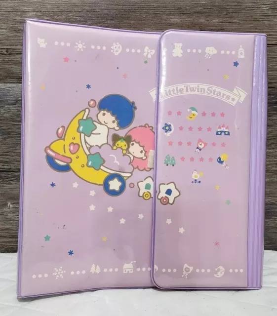 Vintage Little Twin Stars Folder Binder Sanrio 1990