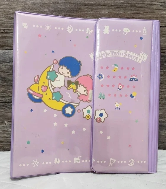 Vintage Little Twin Stars Folder Binder Sanrio 1990 Vintage Little Twin Stars Folder Binder Sanrio 1990