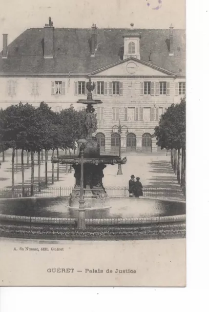 CPA 23 - Guéret - Le palais de justice - TB