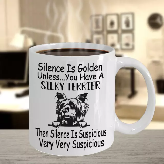 Silky Terrier dog,Silky,Australian SilkyTerrier,SilkyTerriers Dog,Cup,Mugs,Silky