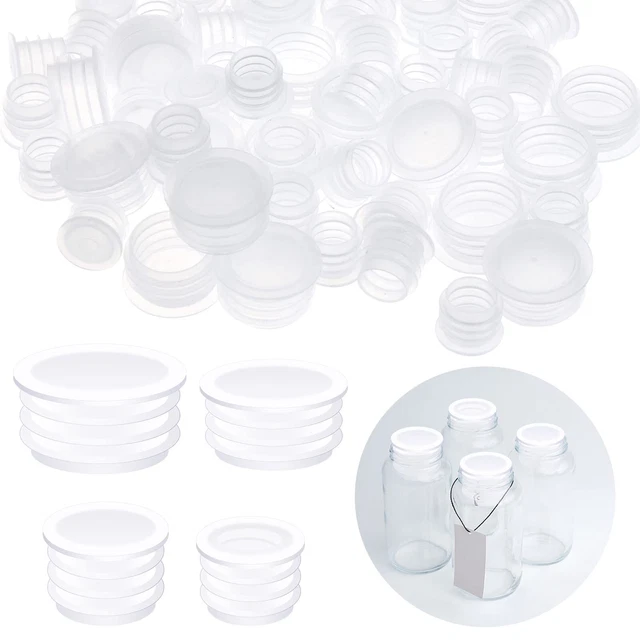 80 Pieces Salt and Pepper Shaker Stoppers for Pots Bottles Pipes